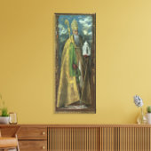 Saint Augustine van Hippo 1590 Canvas Afdruk (Insitu (Woonkamer))