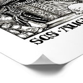 Saint Augustine van Hippo Poster (Hoek)