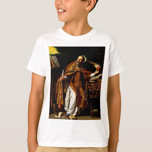 Saint Augustine van Hippo T-shirt (Voorkant)