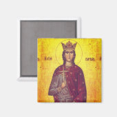 Saint Barbara Icon Magneet (Voorkant / Achterkant)