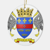 Saint Barthelemy Keramisch Ornament (Links)