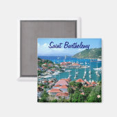 Saint Barthelemy magneet (Voorkant / Achterkant)
