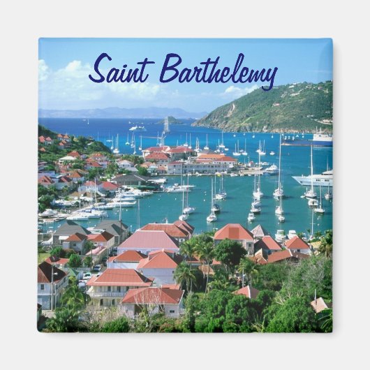 Saint Barthelemy magneet (Voorkant)