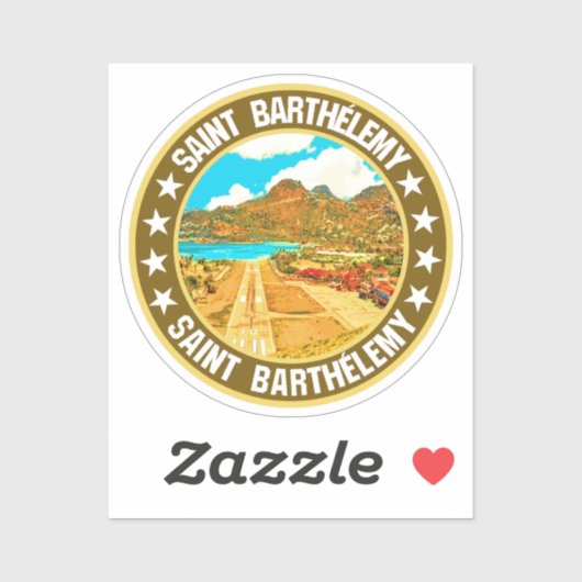Saint Barthélemy Sticker (Vel)