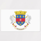 Saint Barthélemy-vlag Labels (Design 1)
