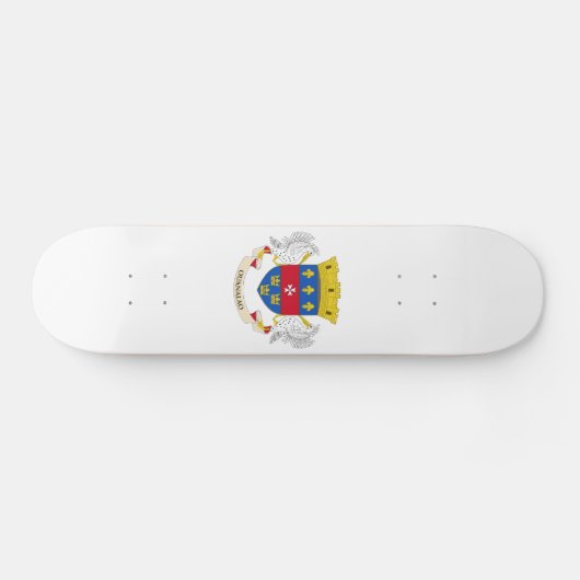 Saint Barthélemy-vlag Skateboard (Horizontaal)
