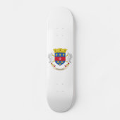 Saint Barthélemy-vlag Skateboard (Voorkant)