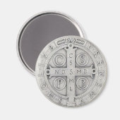 Saint Benedict Magnet (Recto/Verso)