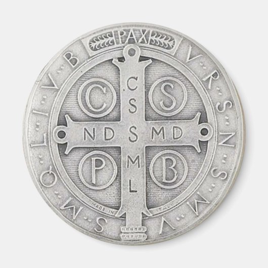 Saint Benedict Magnet (Devant)