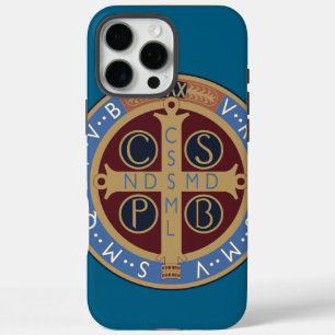 Saint Benedict Medal iPhone 16 Pro Max Hoesje