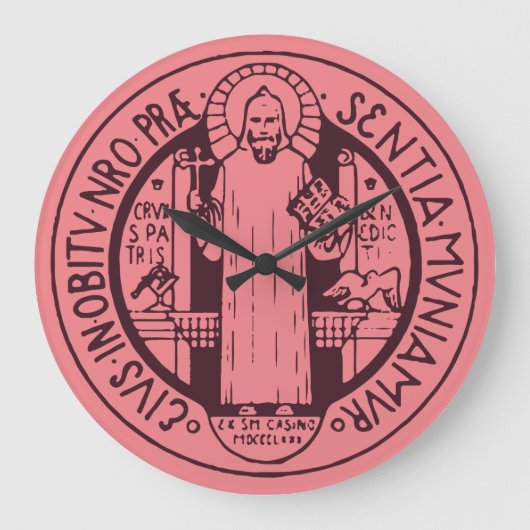 Saint Benedict Medal Grote Klok (Voorkant)