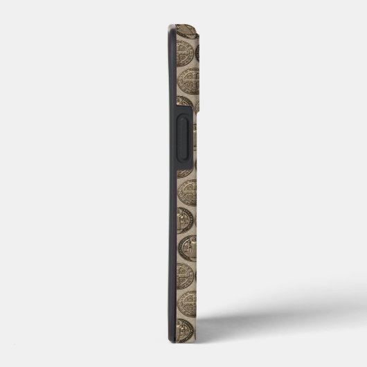 Saint Benedict Medal Mousepad Case-Mate iPhone Case (Achterkant / Rechts)