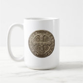 Saint Benedict Medal Mug (Gauche)