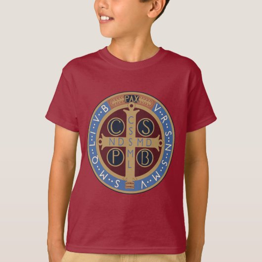 Saint Benedict Medal T-shirt (Voorkant)