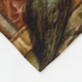 Saint Benedict of Nursia Fleece Deken (Hoek)