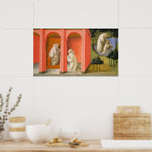 Saint Benedict - Poster d'Art fin de Lippino (Cuisine)