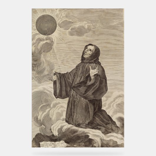 Saint Benoît de Nursie Père du monachisme (Recto)