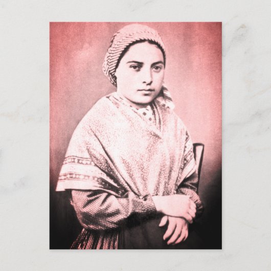 Saint Bernadette Soubirous as a child Briefkaart (Voorkant)