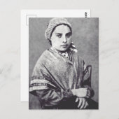 Saint Bernadette Soubirous Briefkaart (Voorkant / Achterkant)