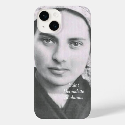 SAINT BERNADETTE SOUBIROUS Case-Mate iPhone CASE (Achterkant)