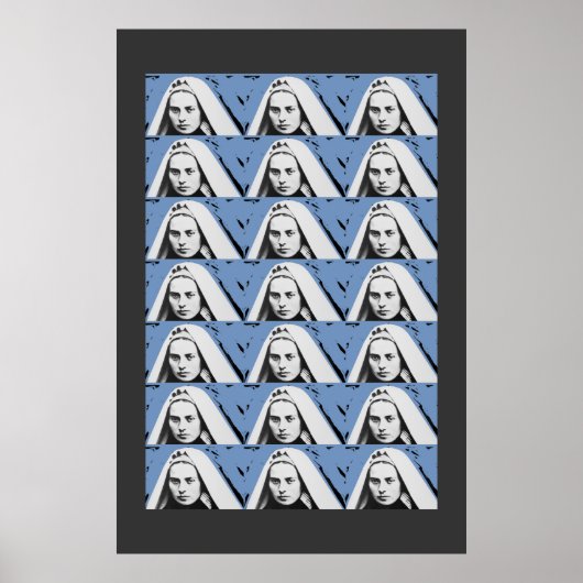 SAINT BERNADETTE SOUBIROUS POSTER (Voorkant)