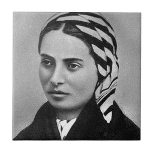 SAINT BERNADETTE SOUBIROUS TEGELTJE