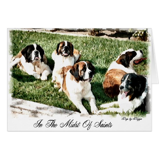 Saint Bernard Art Gifts (Devant horizontal)
