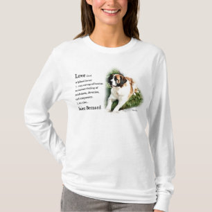Saint Bernard Art Gifts T-shirt