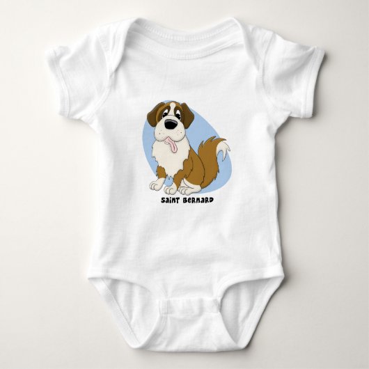 Saint Bernard Baby Creeper Romper (Voorkant)