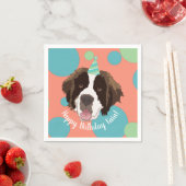 Saint Bernard Birthday Servet (Insitu)