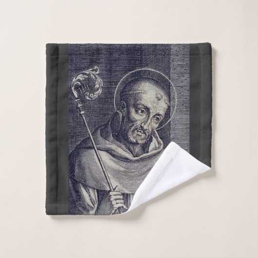 Saint Bernard de Clairvaux (Gant de toilette)