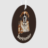 Saint Bernard Dog Barktender Extraordinair (devant)