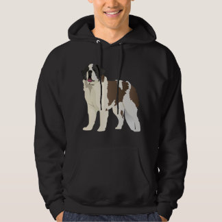 Saint Bernard Dog Hoodie