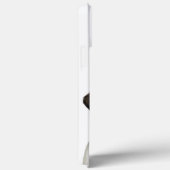 Saint Bernard Dog met harten Valentijnsdag Case-Mate iPhone Case (Achterkant / Rechts)