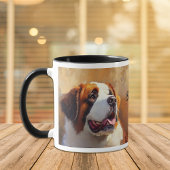 Saint Bernard Dog Portrait Mok