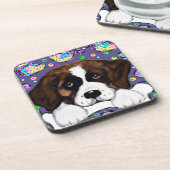 Saint Bernard Drankjes Onderzetter (Linkerzijde)