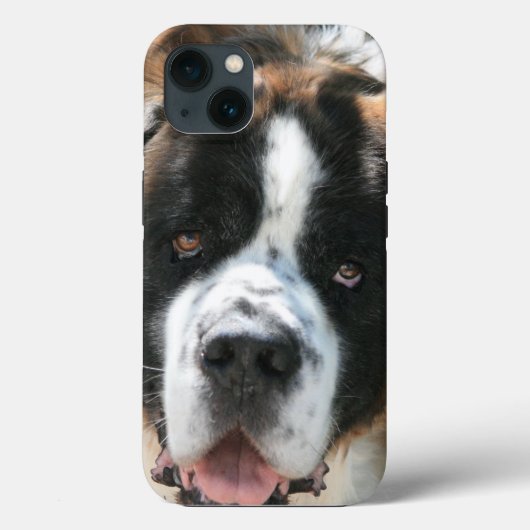 Saint Bernard Face Case-Mate iPhone Case (Achterkant)