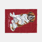 saint bernard fleece deken (Voorkant (Horizontaal))