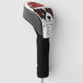 Saint Bernard  Golfheadcover (Schuin)
