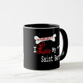 Saint . Bernard (I Love) Mok (Voorkant rechts)