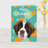  Saint Bernard Kaart (Gele Bloem)