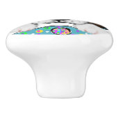 Saint Bernard Keramische Knop (Zijkant)