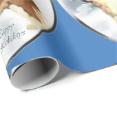 Saint Bernard Kerstmis Cadeaupapier (Rol Hoek)