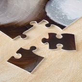 Saint Bernard Kerstmis Legpuzzel (Zijkant)