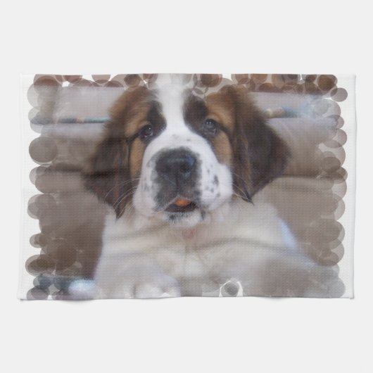 Saint Bernard Kitchen Towel Theedoek (Horizontaal)