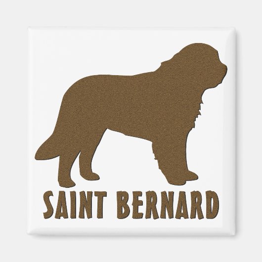 Saint Bernard Magneet (Voorkant)