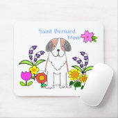 Saint Bernard Mousepad Muismat (Met muis)