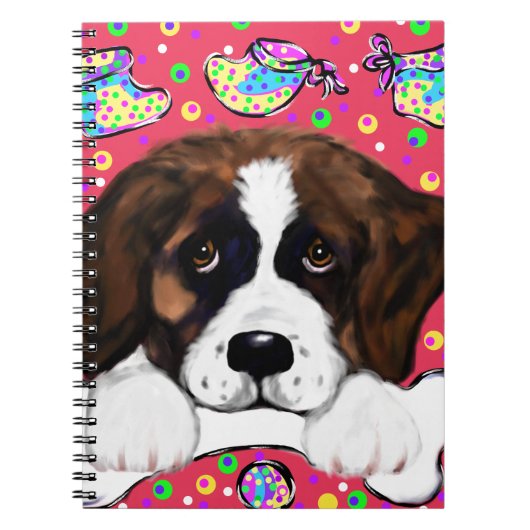 Saint Bernard Notitieboek (Voorkant)