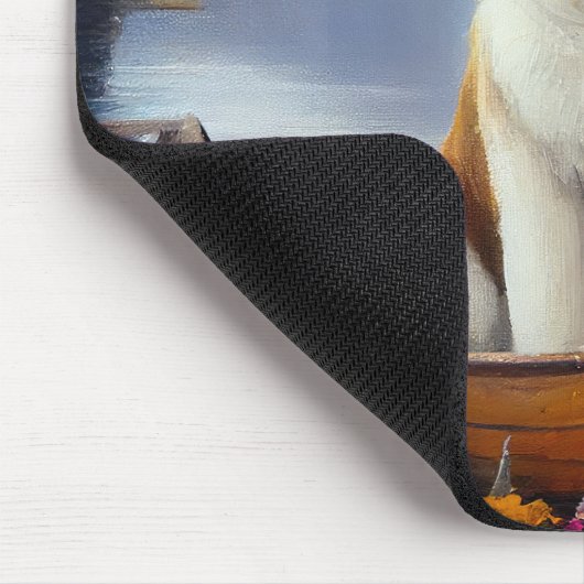 Saint Bernard op een peddel: Een Schilderachtig av Muismat (Hoek)