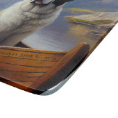 Saint Bernard op een peddel: Een Schilderachtig av Snijplank (Hoek)